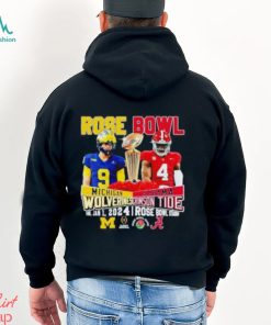 Rose Bowl Michigan Wolverines Vs Alabama Crimson Tide Thu, Jan 1, 2024 Rose Bowl Stadium T Shirt