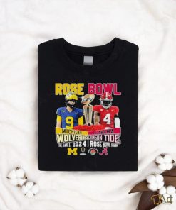 Rose Bowl Michigan Wolverines Vs Alabama Crimson Tide Thu Jan 1 2024 Rose Bowl Stadium shirt