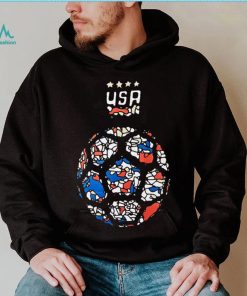 Round21 USWNT 2023 Geometric Black Shirt