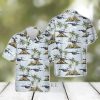 Poker seamless blue pattern hawaiian shirt