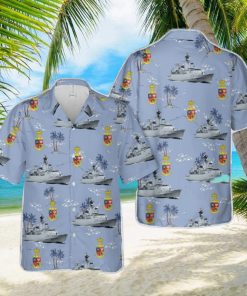 Royal Danish Navy HDMS Peter Tordenskiold (F356) Hawaiian Shirt