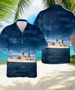 Royal Navy HMS Sheffield (D80) Type 42 destroyer Hawaiian Shirt