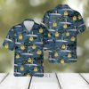 Disney Mickey Mouse And Busch Light Beer Hawaiian Shirt