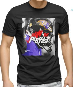 Run The Playlist Lamar Jackson Baltimore Ravens Shirt