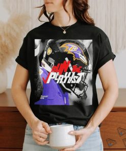 Run The Playlist Lamar Jackson Baltimore Ravens Shirt