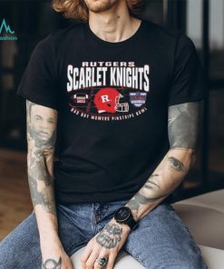 Rutgers Scarlet Knights 2023 Bad Boy Mowers Pinstripe Bowl Shirt