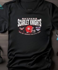 Rutgers Scarlet Knights 2023 Bad Boy Mowers Pinstripe Bowl Shirt