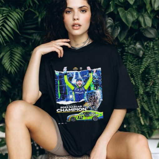 Ryan Blaney 2023 Nascar champion cup series trophy shirt