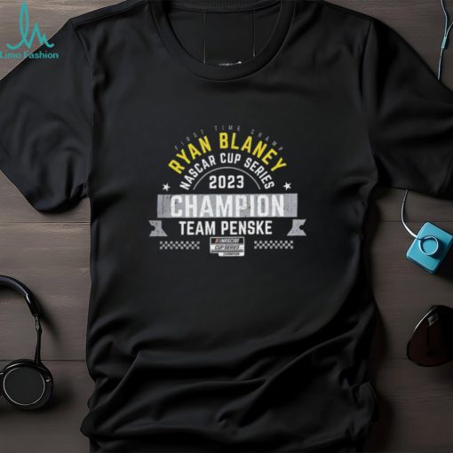 Ryan Blaney first time champion 2023 NASCAR cup series champion team Penske shirt