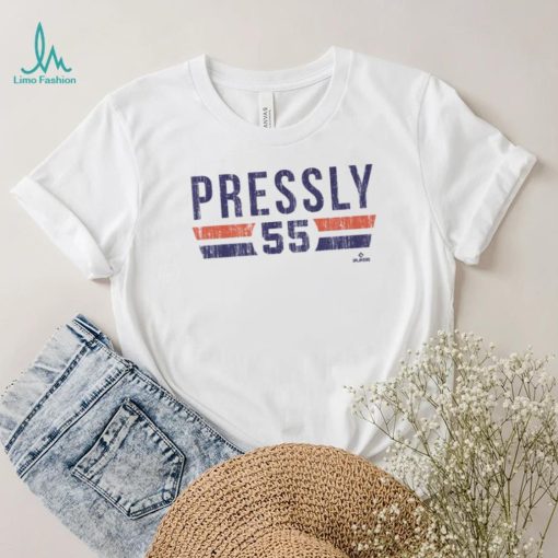 Ryan Pressly Houston Font Shirt