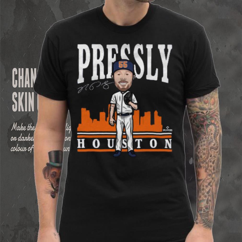 Ryan Pressly Toon O WHT Shirt Ryan Pressly Toon O WHT Shirt