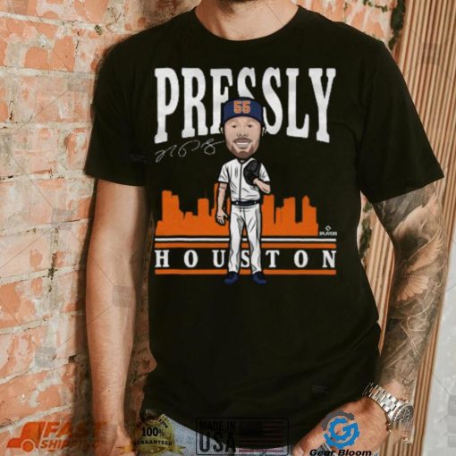 Ryan Pressly Toon O WHT Shirt