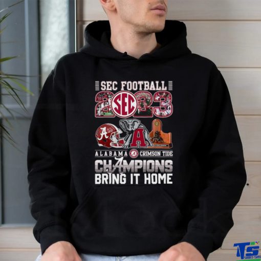 SEC Football 2023 Alabama Crimson Tide Champions Bring It Home Shirt