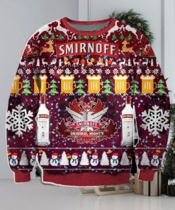 SMIRNOFF Vodka 3D Christmas Ugly Sweater