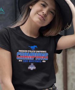 SMU Mustangs 2023 AAC Football Conference Champions shirt