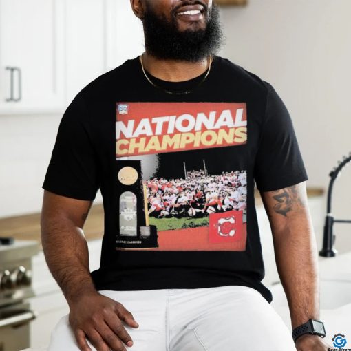 SUNY Cortland Red Dragons Football Defeats North Central 38 37 For The First National Champions Title In Program History shirt