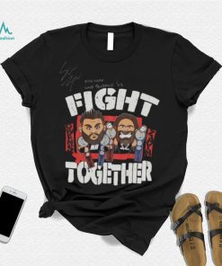 Sami Zayn Autographed & Inscribed Fight Together Match Worn T Shirt