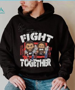 Sami Zayn Autographed & Inscribed Fight Together Match Worn T Shirt