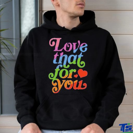Samjcohn Love That For You Rainbow Tee shirt