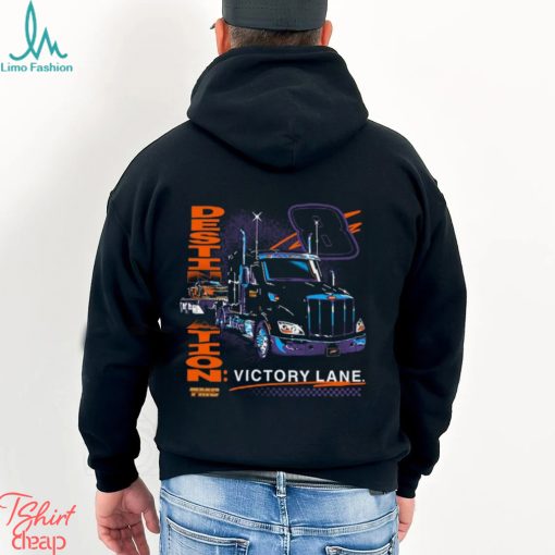 Sammy Smith JR Motorsports Official Team Apparel Black Destination Victory Lane Pullover Shirt