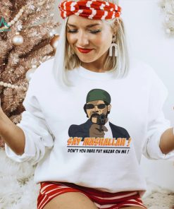Samuel L. Jackson say Mashallah don’t you dare put nazar on me shirt, hoodie, sweater, long sleeve and tank top Samuel L. Jackson say Mashallah don’t you dare put nazar on me shirt
