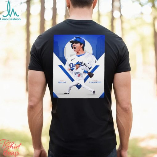 Samurai Japan Shohei Ohtani And Yoshinobu Yamamoto L.A. Edition Shirt