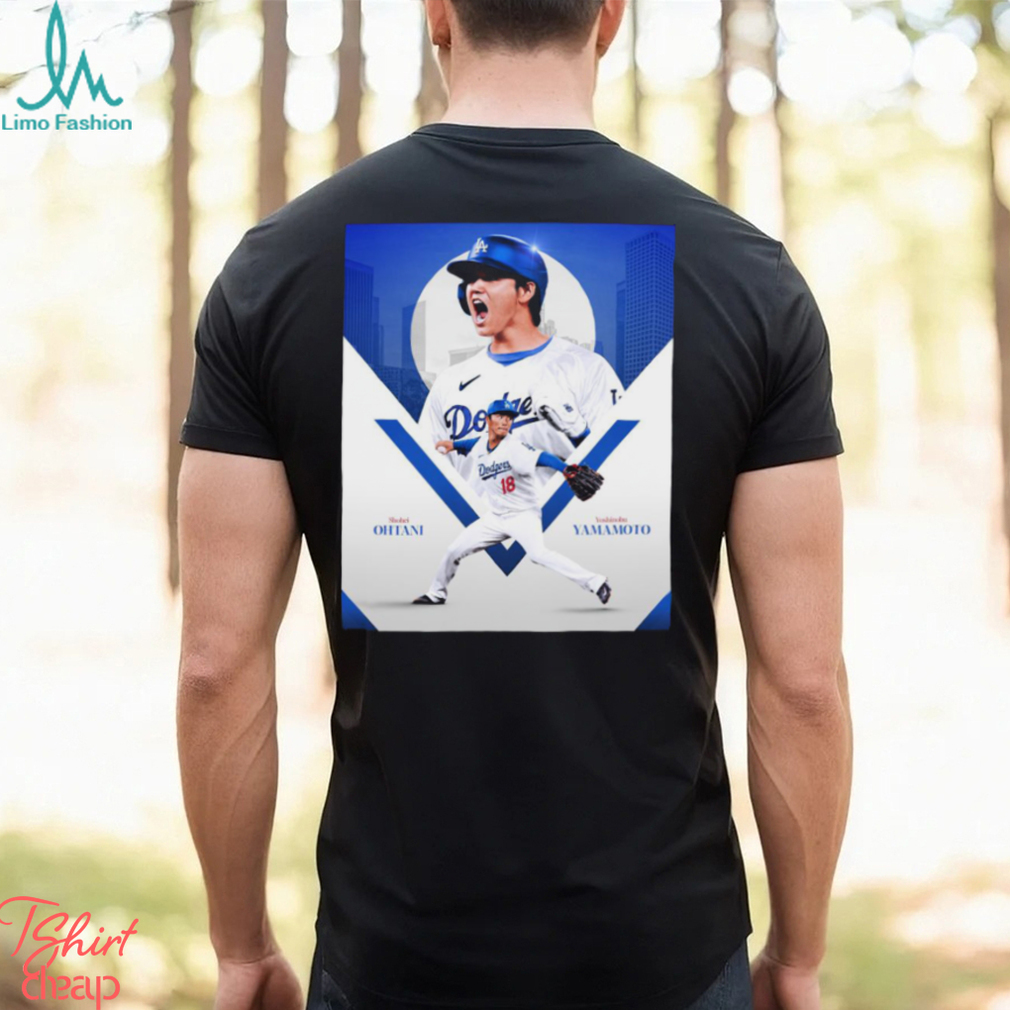 Samurai Japan Shohei Ohtani And Yoshinobu Yamamoto L.A. Edition Shirt Samurai Japan Shohei Ohtani And Yoshinobu Yamamoto L.A. Edition Shirt