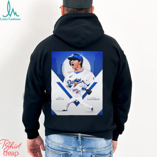 Samurai Japan Shohei Ohtani And Yoshinobu Yamamoto L.A. Edition Shirt