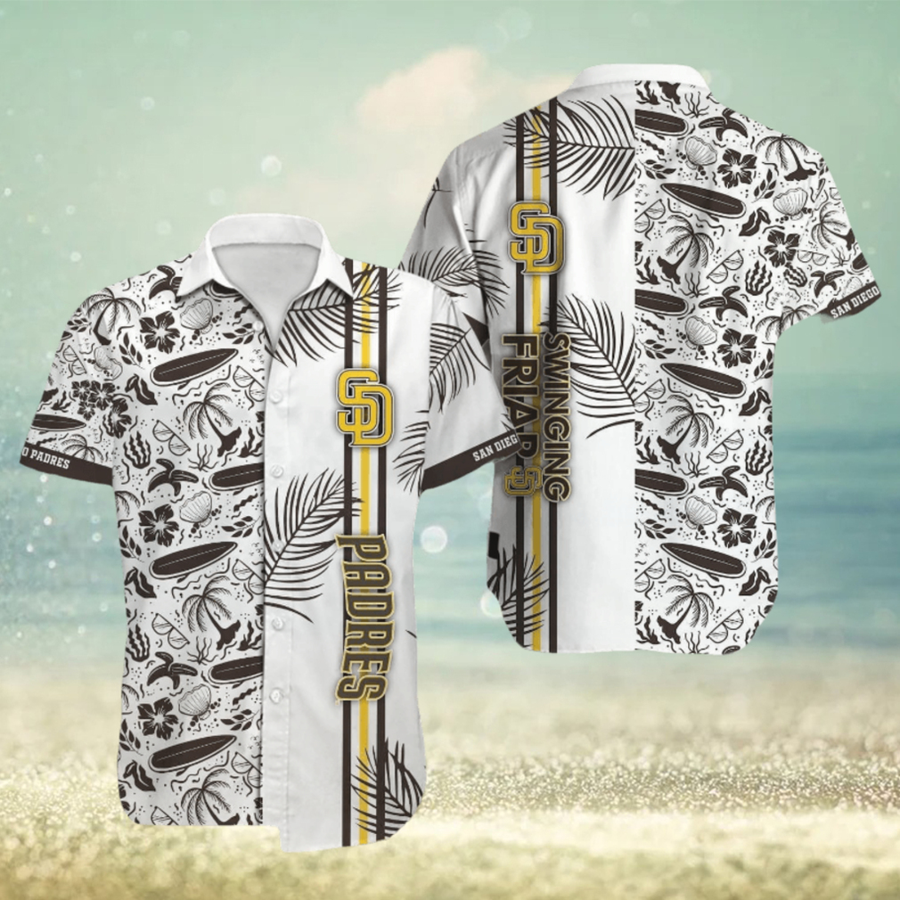 San Diego Padres MLB Funny Beach Pattern Hawaiian Shirt San Diego Padres MLB Funny Beach Pattern Hawaiian Shirt