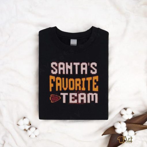 San Francisco 49ERS Santa’s Favorite team Christmas 2023 Shirt