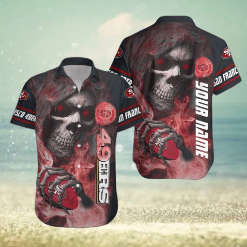 San Francisco 49Ers NFL All Over Print Personalized Hawaiian Shirt And Shorts For Fans