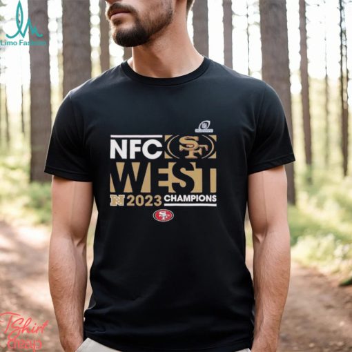 San Francisco 49ers Fanatics Branded 2023 NFC West Division Champions Conquer T Shirt