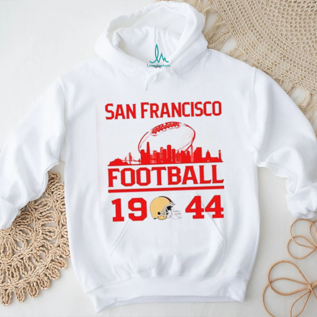 San Francisco 49ers Football 1944 Skyline Retro Shirt San Francisco 49ers Football 1944 Skyline Retro Shirt