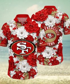 San Francisco 49ers Hawaii Shirt Flower Summer Vibes
