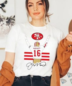 San Francisco 49ers Joseph Montana’s back 16 signature shirt