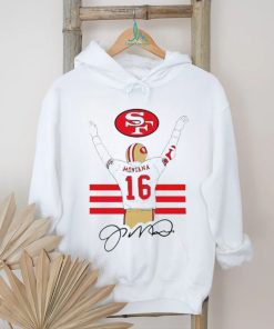 San Francisco 49ers Joseph Montana’s back 16 signature shirt