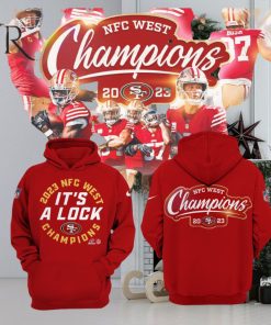 San Francisco 49ers NFC West Champions 2023 Hoodie, Longpants, Cap