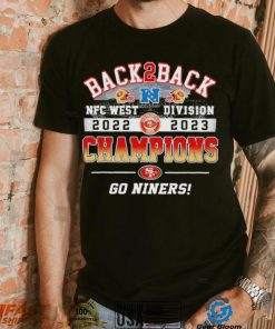 San Francisco 49ers NFC West Division 2022 2023 Champions Go Niners T Shirt
