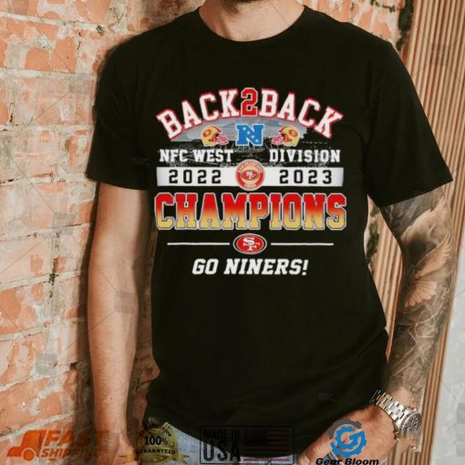 San Francisco 49ers NFC West Division 2022 2023 Champions Go Niners T Shirt