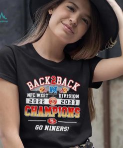 San Francisco 49ers NFC West Division 2022 2023 Champions Go Niners T Shirt