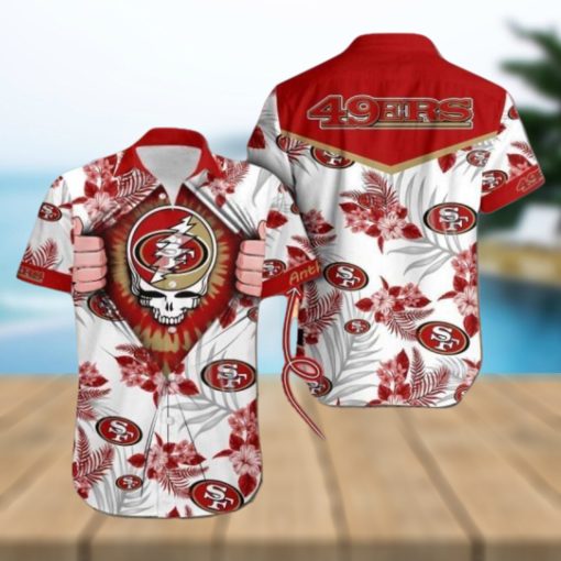 San Francisco 49ers NFL Grateful Dead Hawaiian Shirt