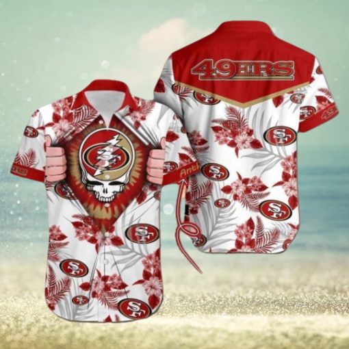 San Francisco 49ers NFL Grateful Dead Hawaiian Shirt