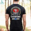 San Francisco 49ers Skyline 2023 Nfc West Division Champions Shirt