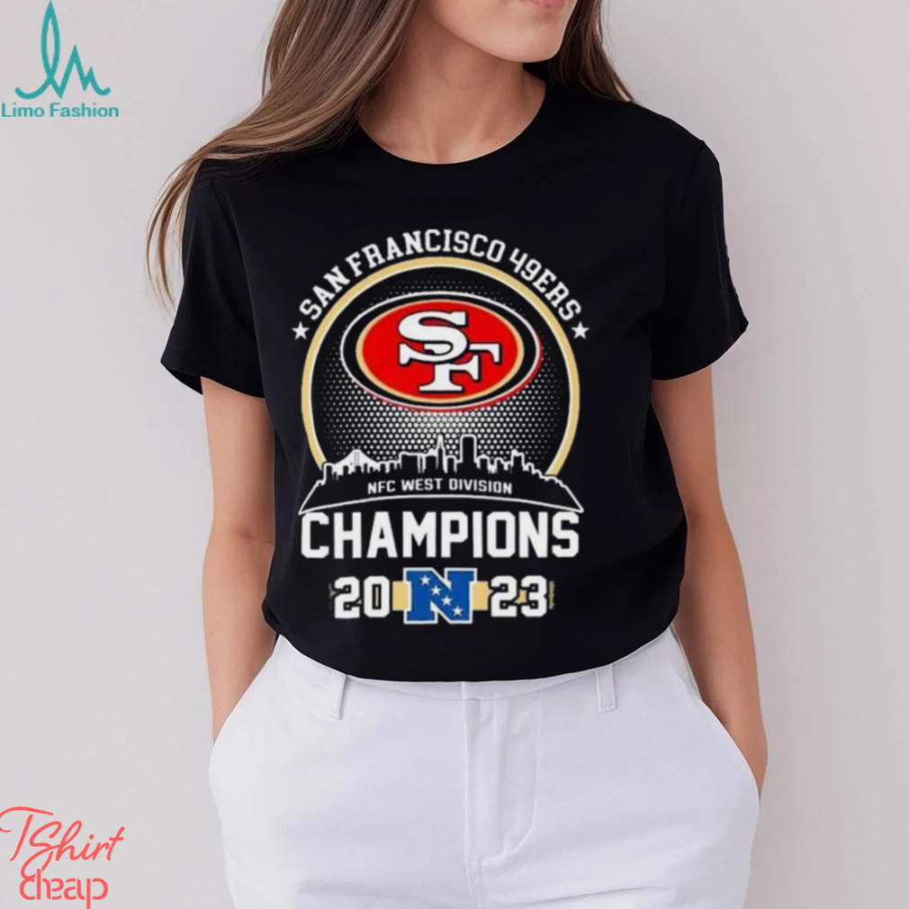 San Francisco 49ers Skyline 2023 Nfc West Division Champions Shirt San Francisco 49ers Skyline 2023 Nfc West Division Champions Shirt