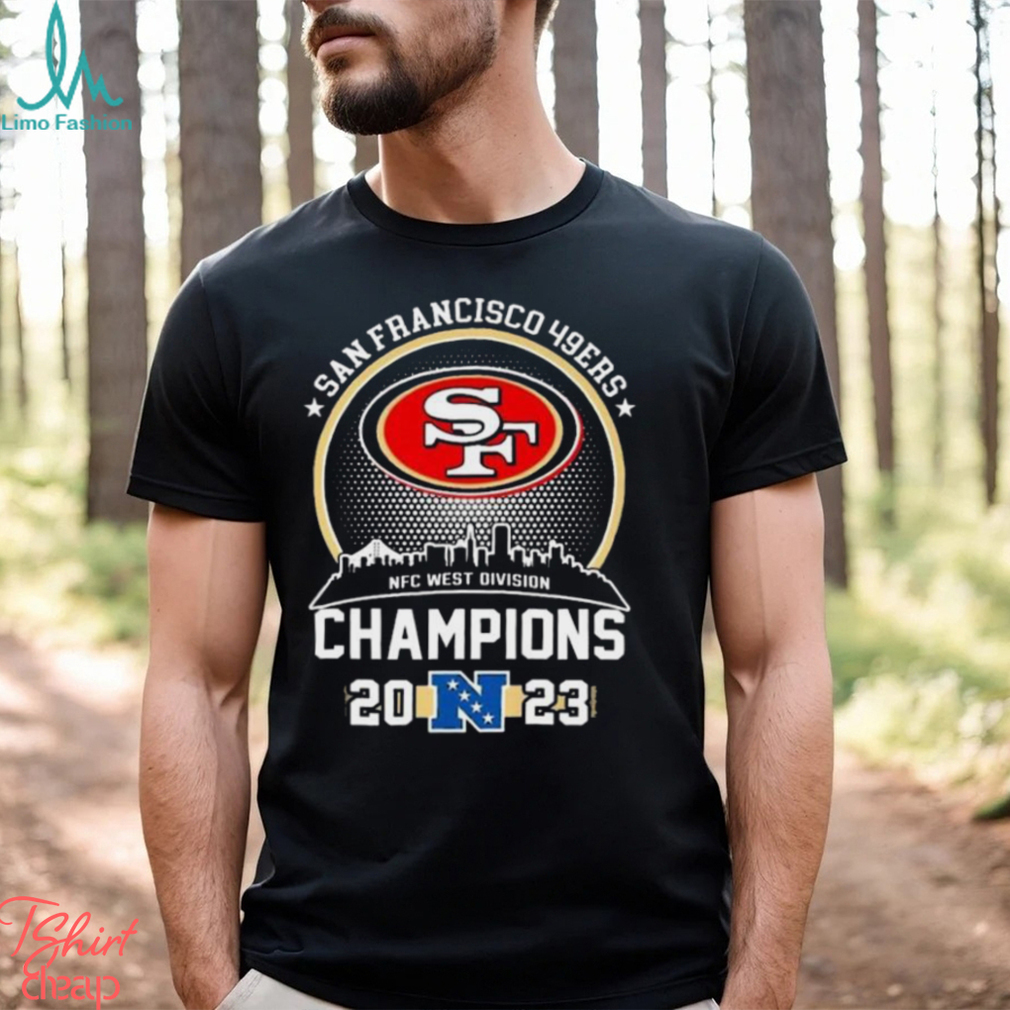 San Francisco 49ers Skyline 2023 Nfc West Division Champions Shirt San Francisco 49ers Skyline 2023 Nfc West Division Champions Shirt