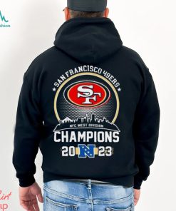 San Francisco 49ers Skyline 2023 Nfc West Division Champions Shirt