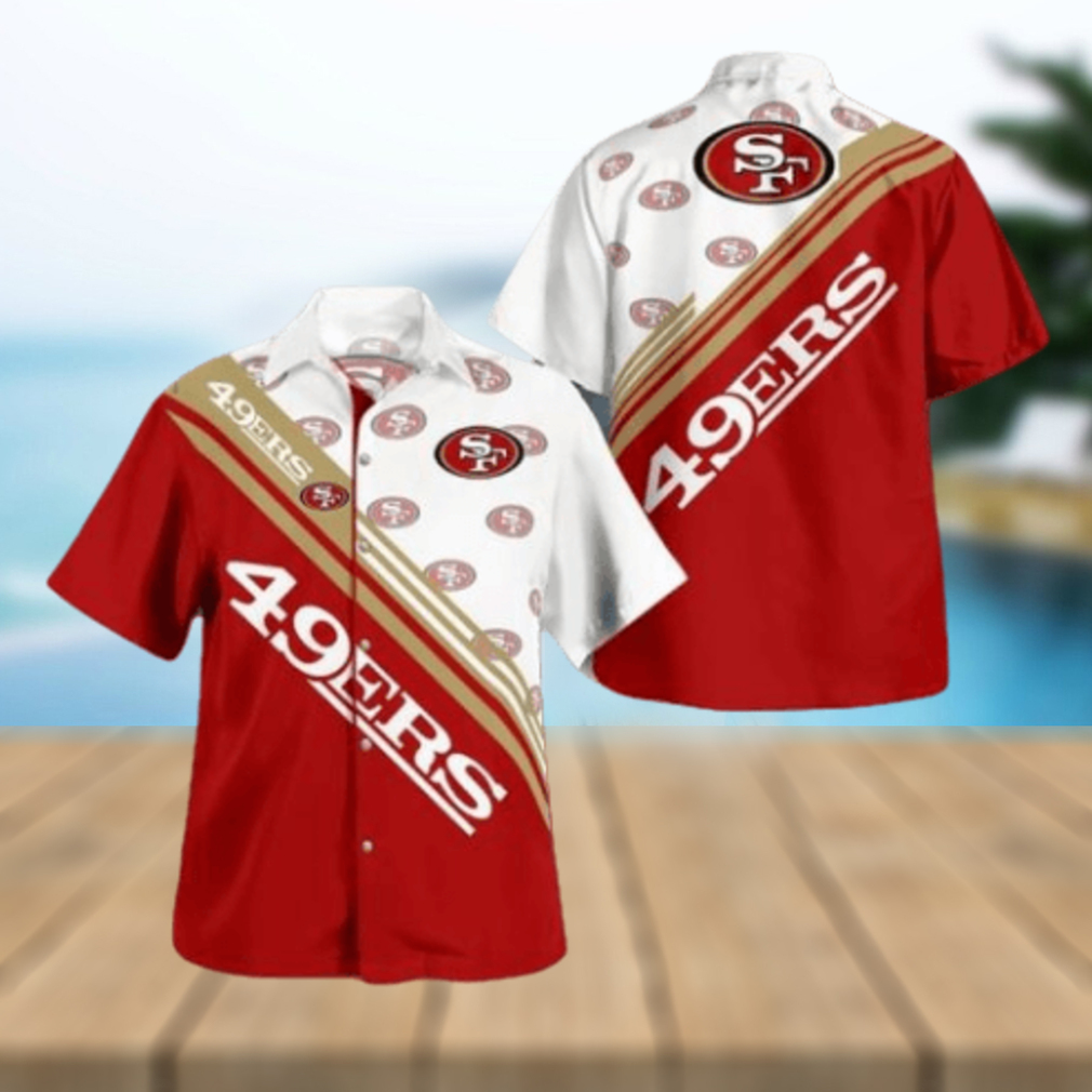 San Francisco 49ers Standard Paradise Hawaiian Shirt, San Francisco 49ers  Apparel - Limotees