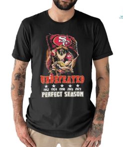 San Francisco 49ers Undefeated 5 Time Perfect Season Shirt