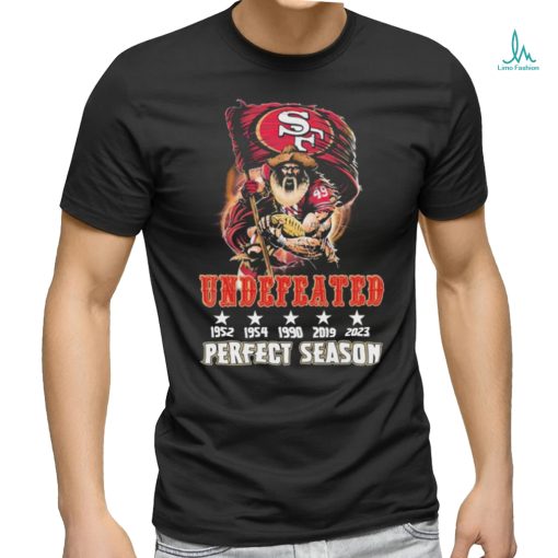 San Francisco 49ers Undefeated 5 Time Perfect Season Shirt