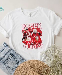 San Francisco 49ers football Brock Purdy number 13 player pose retro shirt, hoodie, sweater, long sleeve and tank top San Francisco 49ers football Brock Purdy number 13 player pose retro shirt